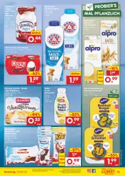 Gazetka promocyjna Netto Marken-Discount - Filial-Angebote - Gazetka - ważna od 29.04 do 29.04.2023 - strona 15 - produkty: alpro, angebot, bärenmarke, bestpreis, bier, brokkoli, burger, butter, buttermilch, danone, Dany, drink, ehrmann, eis, frische milch, frucht, früchte, Grießtraum, hafer, joghur, joghurt, Kinder, Kinder Maxi, kinder maxi king, landliebe, landliebe joghurt, milch, milchreis, Milchschnitte, mousse, Müller, pingui, reis, schnitzel, soja, spinat, Ti, vanille, ZTE