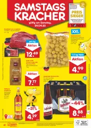 Gazetka promocyjna Netto Marken-Discount - Filial-Angebote - Gazetka - ważna od 29.04 do 29.04.2023 - strona 40 - produkty: angebot, angebote, beef, bestpreis, bohne, bohnen, caffè crema, discount, eis, espresso, fleisch, goldkrone, hasseröder, Holz, jungbullen, käfer, kaffee, kaffeebohnen, kartoffel, kartoffeln, kracher, krone, lungo, marken-discount, ndk, oder espresso, pils, premium pils, reis, roastbeef, sac, speisekartoffeln, Spezi, spirituosen, Ti, wilthener, Wilthener Goldkrone, wurst, wurst in selbstbedienung, ZTE