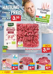 Gazetka promocyjna Netto Marken-Discount - Filial-Angebote - Gazetka - ważna od 29.04 do 29.04.2023 - strona 8 - produkty: angebot, bestpreis, bio, braten, eis, fleisch, hackfleisch, jungbullen, krustenbraten, ndk, reis, rind, rinder, schinken, schwein, schweine, suppe, suppen, suppenfleisch, Ti, wein, weine