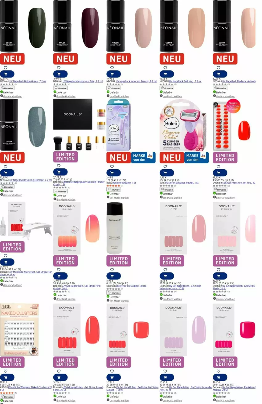 Aktueller Prospekt Dm Drogerie - Prospekte - von 11.08 bis 20.08.2025 - strona 13 - produkty: Coral, dell, dip, eis, lack, LG, mam, Nagellack, rasierer, ring, Ti