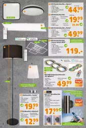 Gazetka promocyjna  - Prospekt für Globus Baumarkt  Achern - Gazetka - ważna od 24.09 do 24.09.2022 - strona 10 - produkty: Bau, beleuchtung, decke, deckenleuchte, edelstahl, LED Deckenleuchte, Leuchte, leuchten, leuchtmittel, Nachtlicht, quad, Schal, stehleuchte, Ti, timer, tisch, tischleuchte, wasser