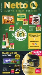 Gazetka promocyjna Netto - Woche 48 - Gazetka - ważna od 02.12 do 02.12.2023 - strona 1 - produkty: adapter, angebot, angebote, butter, coppenrath, decke, eis, kerrygold, latte, Laufen, lautsprecher, LG, milka, notebook, Radio, reis, Ria, rotkäppchen, Schal, sekt, Spiele, technaxx, Ti, toffifee, usb