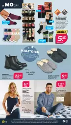 Gazetka promocyjna Netto - Woche 48 - Gazetka - ważna od 02.12 do 02.12.2023 - strona 16 - produkty: auer, bambus, Bau, baumwolle, gin, hemd, hose, leggings, Liege, pantolette, Pyjama, rum, socken, Strumpfhose, tee, Ti, Unterhemd, wolle, ZTE