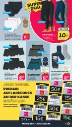 Gazetka promocyjna Netto - Woche 48 - Gazetka - ważna od 02.12 do 02.12.2023 - strona 17 - produkty: asti, Bau, baumwolle, gin, Hela, leggings, Ria, shorts, slip, socken, Ti, tisch, Wintersocken, wolle