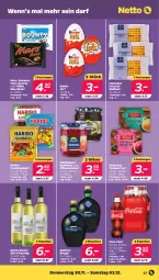 Gazetka promocyjna Netto - Woche 48 - Gazetka - ważna od 02.12 do 02.12.2023 - strona 27 - produkty: bounty, coca-cola, cola, flasche, frucht, fruchtgummi, Gläser, haribo, Kinder, konfitüre, mars, medinet, milky way, monte, mühlhäuser, pflaume, pflaumen, pflaumenmus, rouge, snickers, tee, teekanne, Ti, twix, waffeln