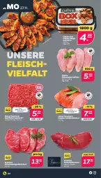 Gazetka promocyjna Netto - Woche 48 - Gazetka - ważna od 02.12 do 02.12.2023 - strona 4 - produkty: braten, brustfilet, chicken wings, eis, filet, filets, fleisch, Fleischerei, Frische Hähnchen, hackfleisch, hackfleisch gemischt, hähnchenbrust, hähnchenbrustfilet, hüftsteak, hüftsteaks, kasseler, rind, rinder, Schere, schinken, schinkenbraten, schwein, schweine, steak, steaks, wein, weine