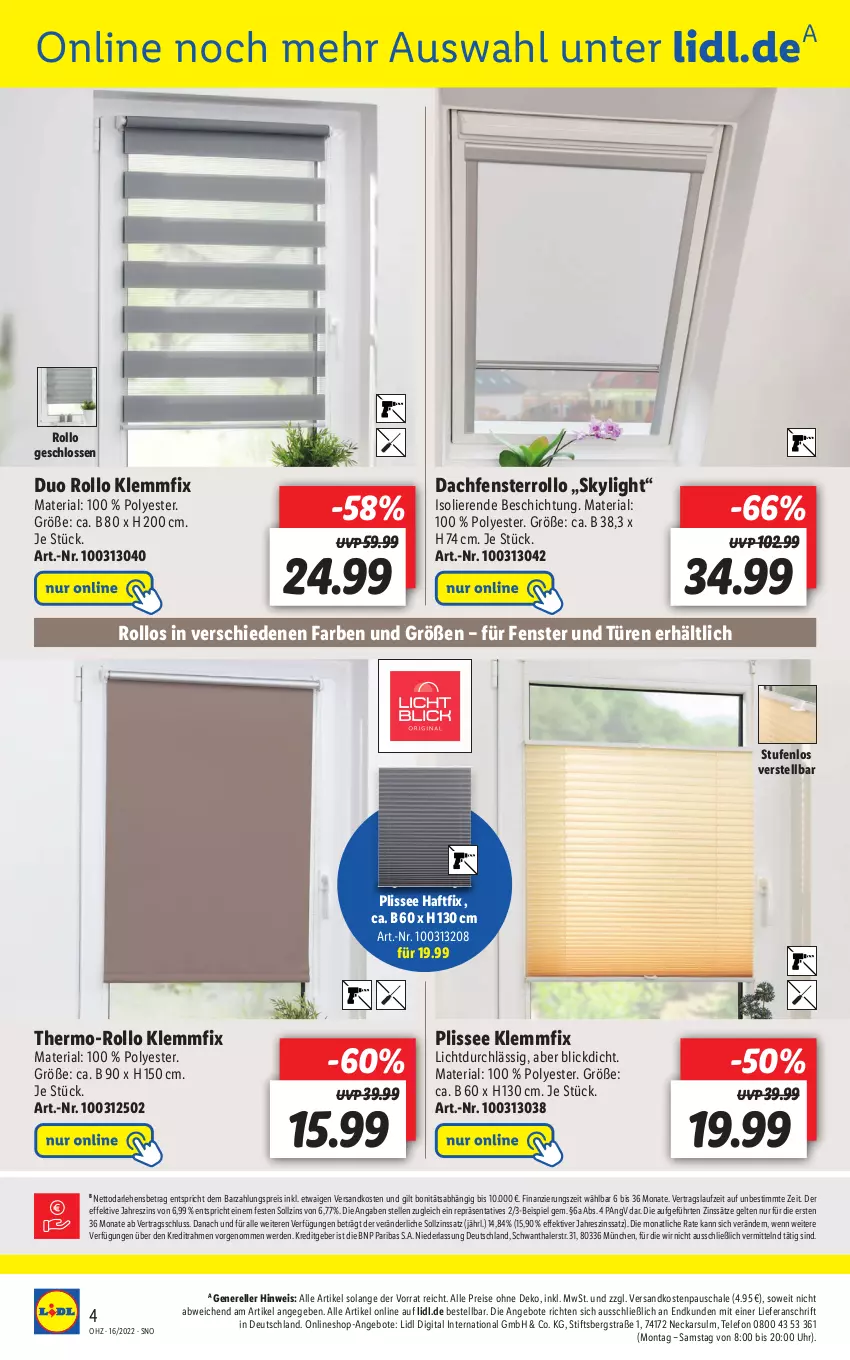 Aktueller Prospekt Lidl - Aktionsprospekt - von 19.04 bis 23.04.2022 - strona 52 - produkty: angebot, angebote, eis, elle, erde, fenster, Fenster und Türen, ndk, reis, rel, Ria, Schal, Schale, telefon, thermo-rollo, Ti, uhr