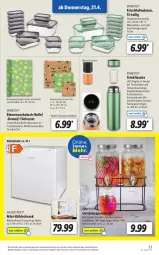 Gazetka promocyjna Lidl - Aktionsprospekt - Gazetka - ważna od 23.04 do 23.04.2022 - strona 23 - produkty: angebot, beutel, decke, Deckel, dell, eis, elle, ernesto, flasche, frischhaltedosen, frischhaltefolie, getränk, getränke, getränkespender, kühlschrank, mikrowelle, Mode, reis, Ria, rwe, Schrank, silvercrest, spülmaschinen, tee, Ti, touchscreen, trinkflasche, tuc, tücher, wachstuch, ZTE