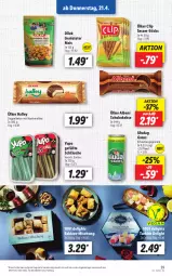 Gazetka promocyjna Lidl - Aktionsprospekt - Gazetka - ważna od 23.04 do 23.04.2022 - strona 39 - produkty: angebot, Baklava, Doppelkekse, eis, erfrischungsgetränk, getränk, keks, kekse, mais, mars, reis, schläuche, schoko, sesam, Ti, ZTE