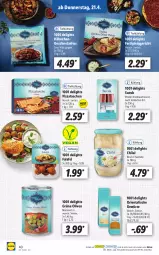 Gazetka promocyjna Lidl - Aktionsprospekt - Gazetka - ważna od 23.04 do 23.04.2022 - strona 40 - produkty: Falafel, geschnetzeltes, gewürz, grüne oliven, Hähnchengeschnetzeltes, Käse, knoblauch, ndk, olive, oliven, pizza, rind, rinder, salz, Schal, Schale, Sucuk, Tasche, taschen, Ti, wurst, Zelt