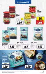Gazetka promocyjna Lidl - Aktionsprospekt - Gazetka - ważna od 23.04 do 23.04.2022 - strona 41 - produkty: angebot, blume, blumen, brot, couscous, eis, Fladenbrot, Kürbis, kürbiskerne, linsen, paprika, peperoni, Peroni, reis, Rote Linsen, salz, sonnenblume, sonnenblumen, Sonnenblumenkerne, Ti, wein, ZTE