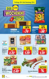 Gazetka promocyjna Lidl - Aktionsprospekt - Gazetka - ważna od 23.04 do 23.04.2022 - strona 42 - produkty: bratwurst, Donut, donuts, eis, elle, funny-frisch, grill, Grillkäse, gutfried, hähnchenbrust, Käse, keks, leibniz, Meister, ndk, reinert, rhabarber, rouge, rougette, Schal, Schale, teller, Ti, wurst