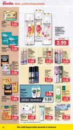 Gazetka promocyjna Famila - Prospekte - Gazetka - ważna od 26.08 do 26.08.2023 - strona 20 - produkty: auer, beutel, bruno banani, cola, creme, deo, deodorant, deospray, Duck, duschcreme, dusche, duschgel, eis, flasche, Frosch, gourmet gold, haarspray, kraft, Maske, nassfutter, nivea, oder schaumfestiger, Odol, olive, palmolive, pantene, pantene pro-v, pasta, pedigree, Perfect Fit, Pflegespülung, pro-v, purina, Reinigung, reis, schaumfestiger, sensodyne, shampoo, spülung, Ti, trockenfutter, tücher, vita, vitakraft, Wella, wellaflex, zahnpasta, ZTE