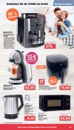 Gazetka promocyjna Famila - Prospekte - Gazetka - ważna od 26.08 do 26.08.2023 - strona 23 - produkty: auto, Behälter, bohne, bohnen, decke, dolce gusto, edelstahl, eis, elle, fritteuse, garraum, kaffee, kaffeevollautomat, Kocher, küche, Küchen, LG, mikrowelle, milch, nescafe, reis, tasse, teller, Ti, Tiere, überhitzungsschutz, wasser, wasserkocher, wassertank