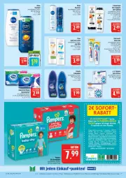 Gazetka promocyjna Marktkauf - Prospekt - Gazetka - ważna od 04.10 do 04.10.2025 - strona 27 - produkty: aktionspreis, Bad, body, creme, deka, deo, deospray, dove, duschgel, eis, flasche, gliss, küche, Küchen, küchentücher, Lotion, nivea, nuss, O.b., Odol, pampers, reis, schaumbad, schwarzkop, schwarzkopf, shampoo, shampoo oder spülung, sofortrabatt, spülung, Tampon, tampons, Ti, tücher, windeln, zahncreme, zewa, ZTE
