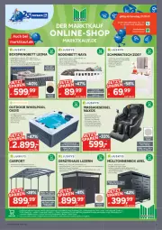 Gazetka promocyjna Marktkauf - Prospekt - Gazetka - ważna od 04.10 do 04.10.2025 - strona 29 - produkty: auto, Carport, eier, eis, hocker, kernmatratze, matratze, mint, pool, reis, sessel, Ti, tisch, Toner, Whirlpool