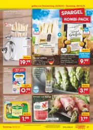 Gazetka promocyjna Netto Marken-Discount - Filial-Angebote - Gazetka - ważna od 06.05 do 06.05.2023 - strona 37 - produkty: angebot, aust, bestpreis, butter, decke, Deckel, edelstahl, eis, Glasdeckel, herdarten, hollandaise, kartoffel, kartoffeln, kerrygold, kräuter, kräuterbutter, obst, oder kräuter, Pfau, regal, reis, sauce, sauce hollandaise, schinken, spargel, spargel grün, spülmaschinen, thomy, Ti, topf, ZTE