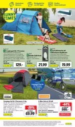 Gazetka promocyjna Lidl - Aktionsprospekt - Gazetka - ważna od 06.05 do 06.05.2023 - strona 29 - produkty: Abba, akku, auer, Bau, decke, dell, E-Bike, eis, elle, erde, Kinder, kissen, kopfkissen, LG, Liege, Mode, moskitonetz, ndk, reis, rwe, sac, schlafsack, Tasche, Ti, tragetasche, wasser, Zelt