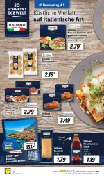 Gazetka promocyjna Lidl - Aktionsprospekt - Gazetka - ważna od 06.05 do 06.05.2023 - strona 36 - produkty: buch, creme, eis, italiamo, kirsch, ndk, pizza, Provolone, reis, sauce, Schal, Schale, spaghetti, spargel, Speck, südtiroler, Ti, tomate, tomaten