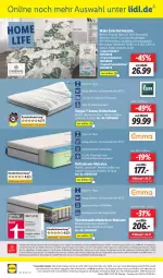 Gazetka promocyjna Lidl - Aktionsprospekt - Gazetka - ważna od 06.05 do 06.05.2023 - strona 58 - produkty: angebot, angebote, Bau, baumwolle, bett, bettwäsche, dell, eis, elle, erde, Ergee, federkern, kaltschaum-matratze, matratze, matratzen, Mode, monster, Monstera, ndk, reis, rel, Ria, Schal, Schale, Tasche, taschen, taschenfederkern-matratze, telefon, Ti, topper, Trockner, uhr, wolle