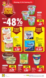 Gazetka promocyjna Lidl - Aktionsprospekt - Gazetka - ważna od 06.05 do 06.05.2023 - strona 6 - produkty: aktionspreis, almighur, almighurt, ball, Bona, Cap, cremissimo, ehrmann, ehrmann almighurt, eis, finesse, Finish, gouda, herta, herta finesse, langnese, langnese cremissimo, Milbona, ndk, powerball, reis, Schal, Schale, schmand, sim, Ti, ZTE