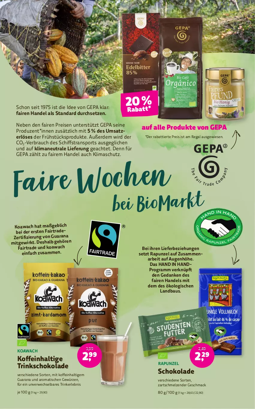 Aktueller Prospekt Denns Biomarkt - Prospekte - von 13.09 bis 26.09.2023 - strona 13 - produkty: Bau, bio, eis, erde, gewürz, mac, Rana, Rauch, regal, reis, rwe, schoko, schokolade, Sport, Ti, tisch