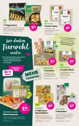 Gazetka promocyjna Denns Biomarkt - Prospekte - Gazetka - ważna od 26.09 do 26.09.2023 - strona 8 - produkty: aqua, backofen, Bau, bio, braten, dell, eis, elle, filet, filets, fleisch, frikadellen, Frische Pasta, garnelen, Geflügel, gewürz, grill, küche, lachs, marinade, mit gemüse, natur, nuss, Ofen, pasta, reis, rind, saft, schwein, schweine, schweinefleisch, Spezi, Tasche, taschen, Ti, Tiere, tisch, vorteilspreis, wein, weine, Yo