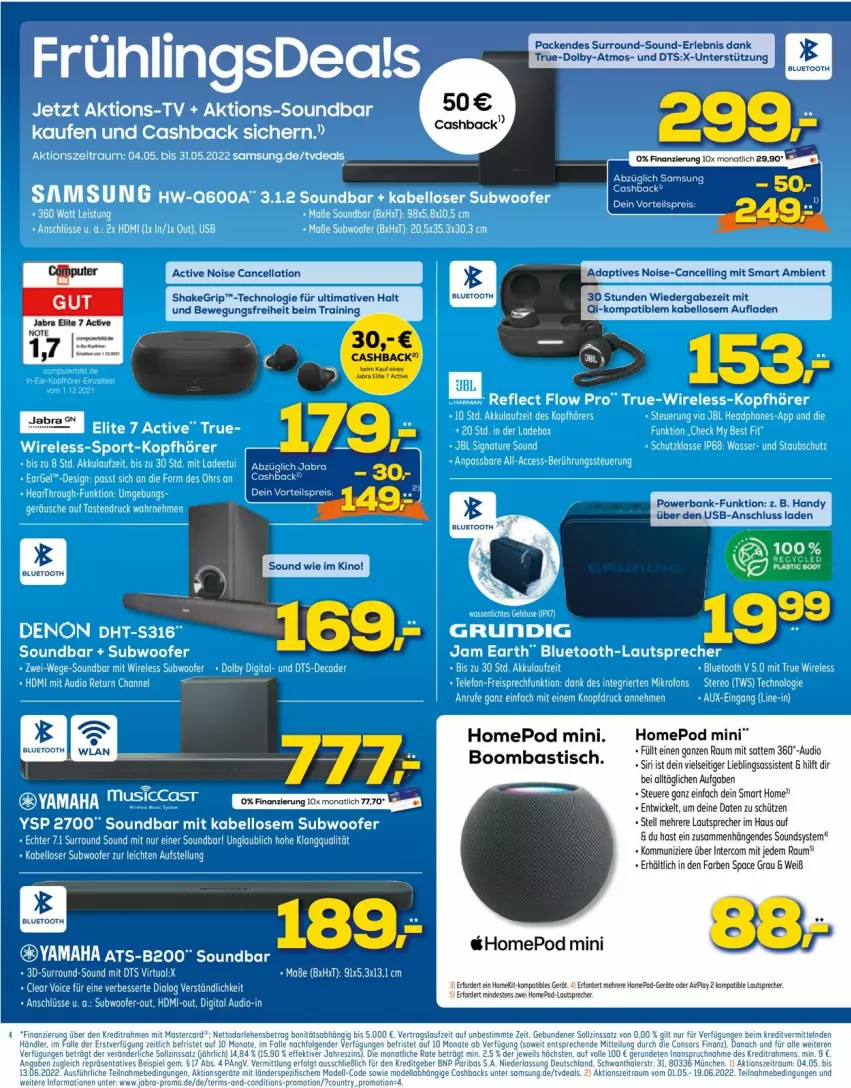 Aktueller Prospekt Euronics - Prospekte - von 25.05 bis 01.06.2022 - strona 4 - produkty: asti, Bank, eis, Handy, lautsprecher, Omep, powerbank, reis, Schütze, shake, tee, Ti, tisch, usb, vorteilspreis, WICK