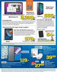 Gazetka promocyjna Euronics - Prospekte - Gazetka - ważna od 01.06 do 01.06.2022 - strona 8 - produkty: Apple, Apple Pencil, batterie, bio, consors finanz, decke, devolo, Draht, eis, elle, ente, frontkamera, gin, Intel, ipad, K2, kamera, LG, mac, macbook, macbook pro, mastercard, microsd, microsdxc, nacho, nivea, reis, ring, Router, rwe, tablet, teller, Ti, Tiere, tisch, usb, Yo