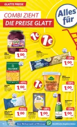 Gazetka promocyjna Combi - Prospekte - Gazetka - ważna od 07.10 do 07.10.2023 - strona 13 - produkty: angebot, angebote, baguette, baguettes, Becher, brot, eis, erde, feuchtes toilettenpapier, flasche, hakle, knoblauch, kräuter, Kühne, latte, meggle, papier, pasta, reis, röstzwiebeln, rotkäppchen, rotkohl, sekt, steinhaus, Ti, toilettenpapier, ZTE, zwiebel, zwiebeln