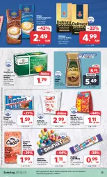 Gazetka promocyjna Combi - Prospekte - Gazetka - ważna od 07.10 do 07.10.2023 - strona 16 - produkty: angebot, angebote, beutel, Cap, cappuccino, cin, dallmayr, dallmayr prodomo, eis, jacobs, Jacobs Gold, kaffee, knoppers, krüger, lorenz, prodomo, raffaello, reis, riegel, saltletts, schoko, schokolade, smarties, Ti, wurst, ZTE