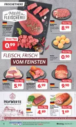 Gazetka promocyjna Combi - Prospekte - Gazetka - ważna od 07.10 do 07.10.2023 - strona 4 - produkty: braten, eis, ente, filet, fleisch, gulasch, hackfleisch, kasseler, Knödel, lachs, Lachsbraten, mac, rind, rinder, rinderfilet, rinderhackfleisch, Rinderroulade, rinderrouladen, rouladen, rwe, saft, schmorbraten, schwein, schweine, schweinefleisch, Schweinelachs, Ti, Tiere, wein, weine