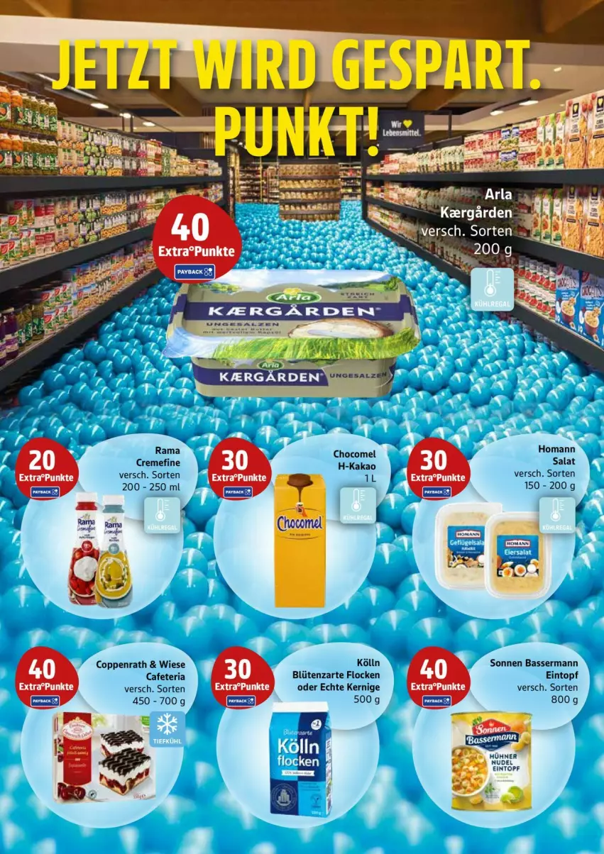 Aktueller Prospekt Edeka - Prospekte - von 06.10 bis 11.10.2025 - strona 23 - produkty: Blüte, coppenrath, creme, eintopf, homann, kakao, kölln, rama, Ria, salat, topf