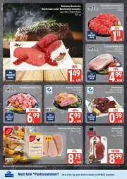Gazetka promocyjna Edeka - Prospekte - Gazetka - ważna od 11.10 do 11.10.2025 - strona 8 - produkty: beef, brustfilet, eis, filet, fleisch, hackfleisch, payback, pfanne, pfannen, rind, rinder, Rinderleber, rouladen, rum, rumpsteak, Schal, Schale, steak, steaks, tesa, Ti
