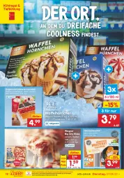 Gazetka promocyjna Netto Marken-Discount - Filial-Angebote - Gazetka - ważna od 11.06 do 11.06.2022 - strona 16 - produkty: brustfilet, coppenrath, eis, filet, hähnchenbrust, hähnchenbrustfilet, hörnchen, kräuter, kuchen, Kuchenschnitte, kühlregal, natur, ndk, oder kräuter, pizza, regal, reis, schnitten, Ti, Waffelhörnchen, wagner