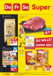 Gazetka promocyjna Netto Marken-Discount - Filial-Angebote - Gazetka - ważna od 11.06 do 11.06.2022 - strona 28 - produkty: bohne, bohnen, brötchen, coppenrath, dallmayr, eis, hanuta, kaffee, kaffeebohnen, ndk, reis, schwein, schweine, Ti, Tiere, wein, weine