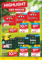 Gazetka promocyjna Netto Marken-Discount - Filial-Angebote - Gazetka - ważna od 11.06 do 11.06.2022 - strona 3 - produkty: angebot, bestpreis, bier, diebels, eis, könig pilsener, pils, pilsener, reis, Ti, ZTE