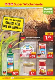 Gazetka promocyjna Netto Marken-Discount - Filial-Angebote - Gazetka - ważna od 11.06 do 11.06.2022 - strona 32 - produkty: angebot, auer, backofen, Bau, Bauer, brot, eis, elle, homann, Konserven, milram, ndk, Ofen, paprika, rapsöl, reis, sahne, sauce, schlagsahne, Schwarzbrot, stube, Ti, wurst, wurstkonserven