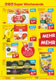 Gazetka promocyjna Netto Marken-Discount - Filial-Angebote - Gazetka - ważna od 11.06 do 11.06.2022 - strona 34 - produkty: Cashew, cashewkerne, dolce gusto, eis, jacobs, kaffee, kaffeekapseln, kakao, ndk, nesquik, nuss, püree, reis, ritter, ritter sport, schoko, schokowürfel, Sport, Ti, würfel