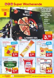 Gazetka promocyjna Netto Marken-Discount - Filial-Angebote - Gazetka - ważna od 11.06 do 11.06.2022 - strona 36 - produkty: activia, bonbel, Cap, danone, danone activia, decke, eis, exquisa, fitline, Käse, käsescheiben, kühlregal, landliebe, langnese, Müller, ndk, pizza, pudding, regal, reis, Skyr, Ti, weichkäse