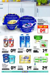 Gazetka promocyjna Metro - Food - Gazetka - ważna od 02.03 do 02.03.2022 - strona 12 - produkty: activia, Becher, beste butter, bio, butter, crème fraîche, danone, danone activia, Dr. Oetker, eier, feinjoghurt, flasche, frau antje, frische milch, frucht, fruchtjoghurt, joghur, joghurt, milch, molkereiprodukte, mövenpick, Müller, müllermilch, pudding, Ti, top-hit, weihenstephan