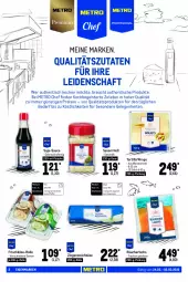 Gazetka promocyjna Metro - Food - Gazetka - ważna od 02.03 do 02.03.2022 - strona 2 - produkty: eis, flasche, frischkäse, Käse, lachs, mac, mehl, Metro, milch, pfeffer, Rauch, Räucherlachs, reis, salz, sauce, schnittlauch, sesam, soja, Ti, tisch, tortilla, weichkäse, weizenmehl, wrap, wraps