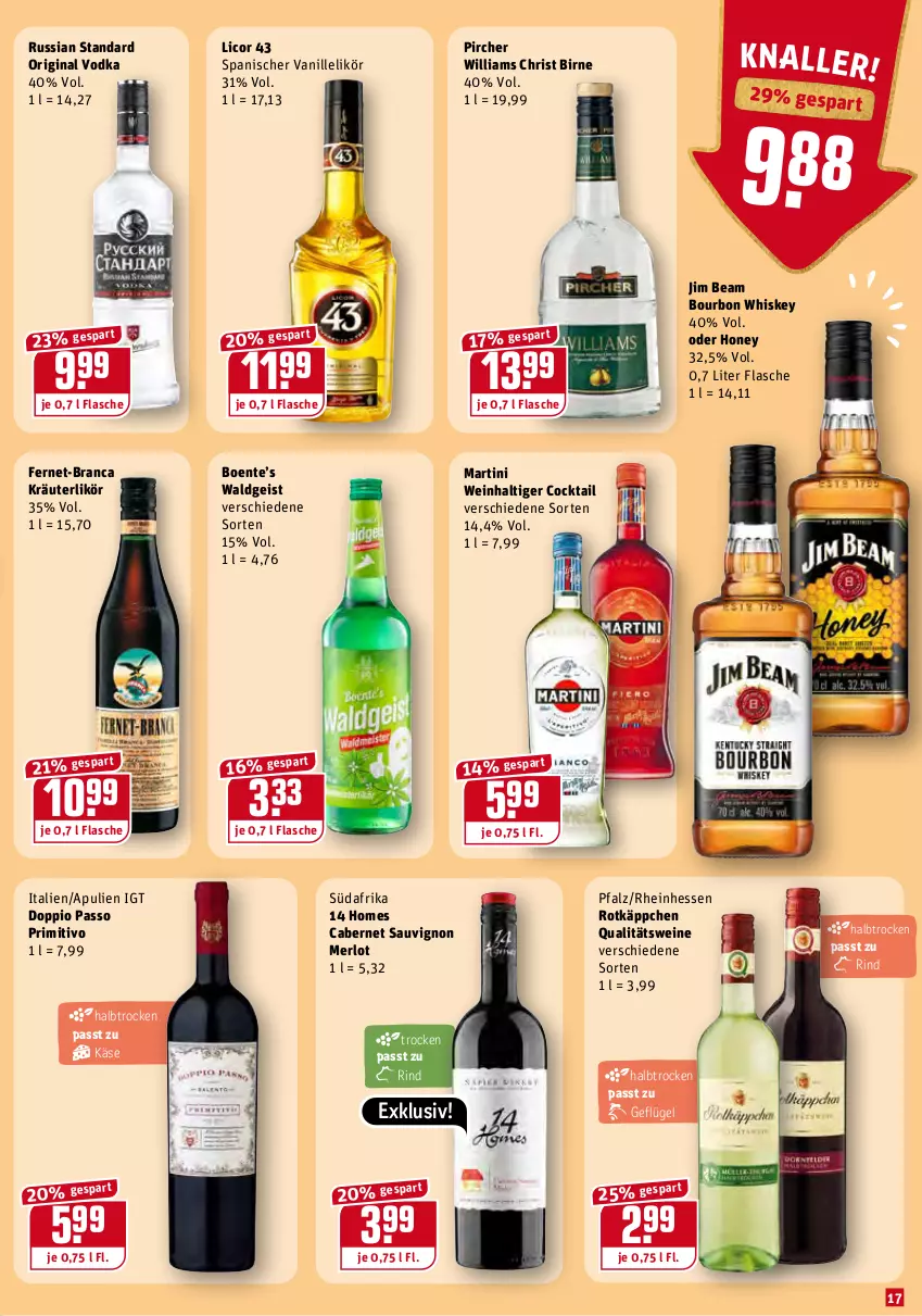 Aktueller Prospekt Rewe - Diese Woche im Angebot! - von 11.10 bis 16.10.2021 - strona 17