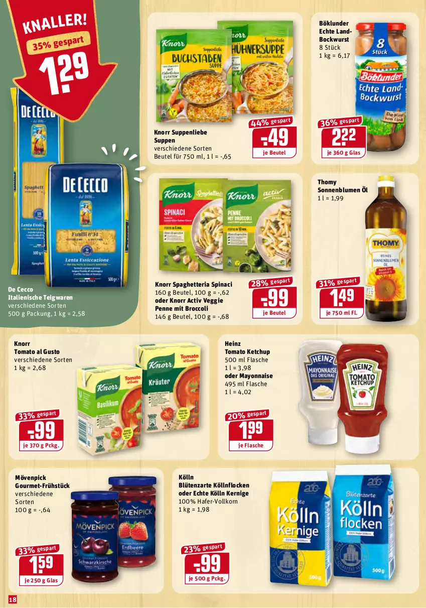 Aktueller Prospekt Rewe - Diese Woche im Angebot! - von 11.10 bis 16.10.2021 - strona 18