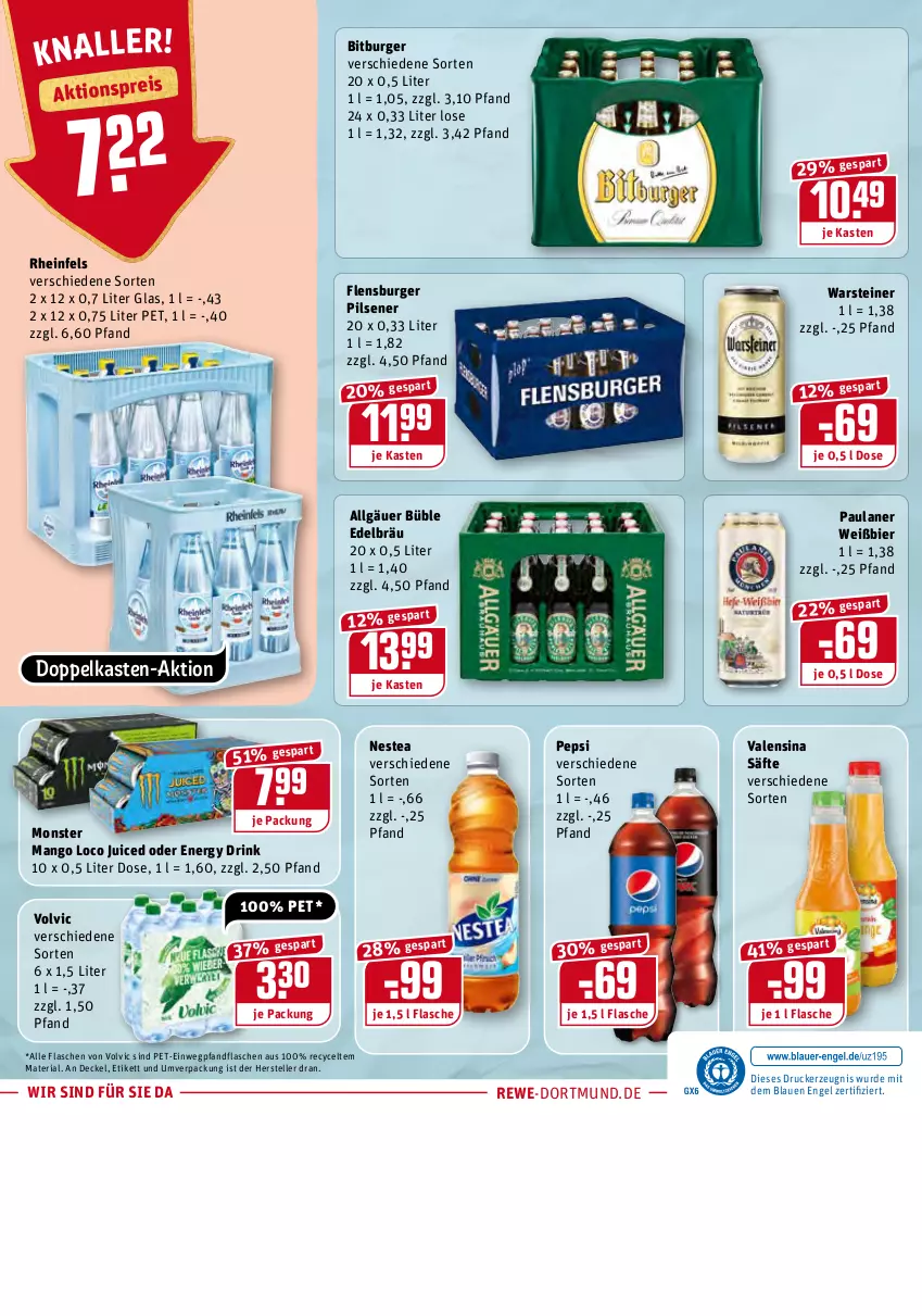 Aktueller Prospekt Rewe - Diese Woche im Angebot! - von 11.10 bis 16.10.2021 - strona 20