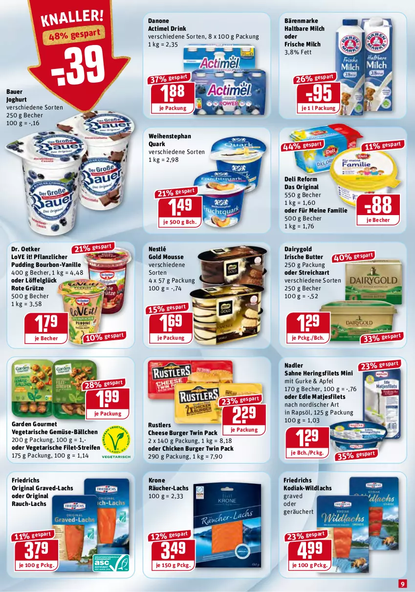 Aktueller Prospekt Rewe - Diese Woche im Angebot! - von 11.10 bis 16.10.2021 - strona 9