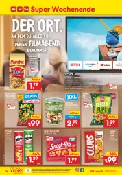 Gazetka promocyjna Netto Marken-Discount - Filial-Angebote - Gazetka - ważna od 18.06 do 18.06.2022 - strona 34 - produkty: Bau, beko, cookie, cookies, deo, dvb, dvb-s2, eis, elle, ente, erbsen, fernbedienung, funny-frisch, lorenz, mab, Marabou, ndk, netflix, pringles, reis, ring, senf, snack, Spezi, studentenfutter, Ti, tuner, usb, versandkostenfrei