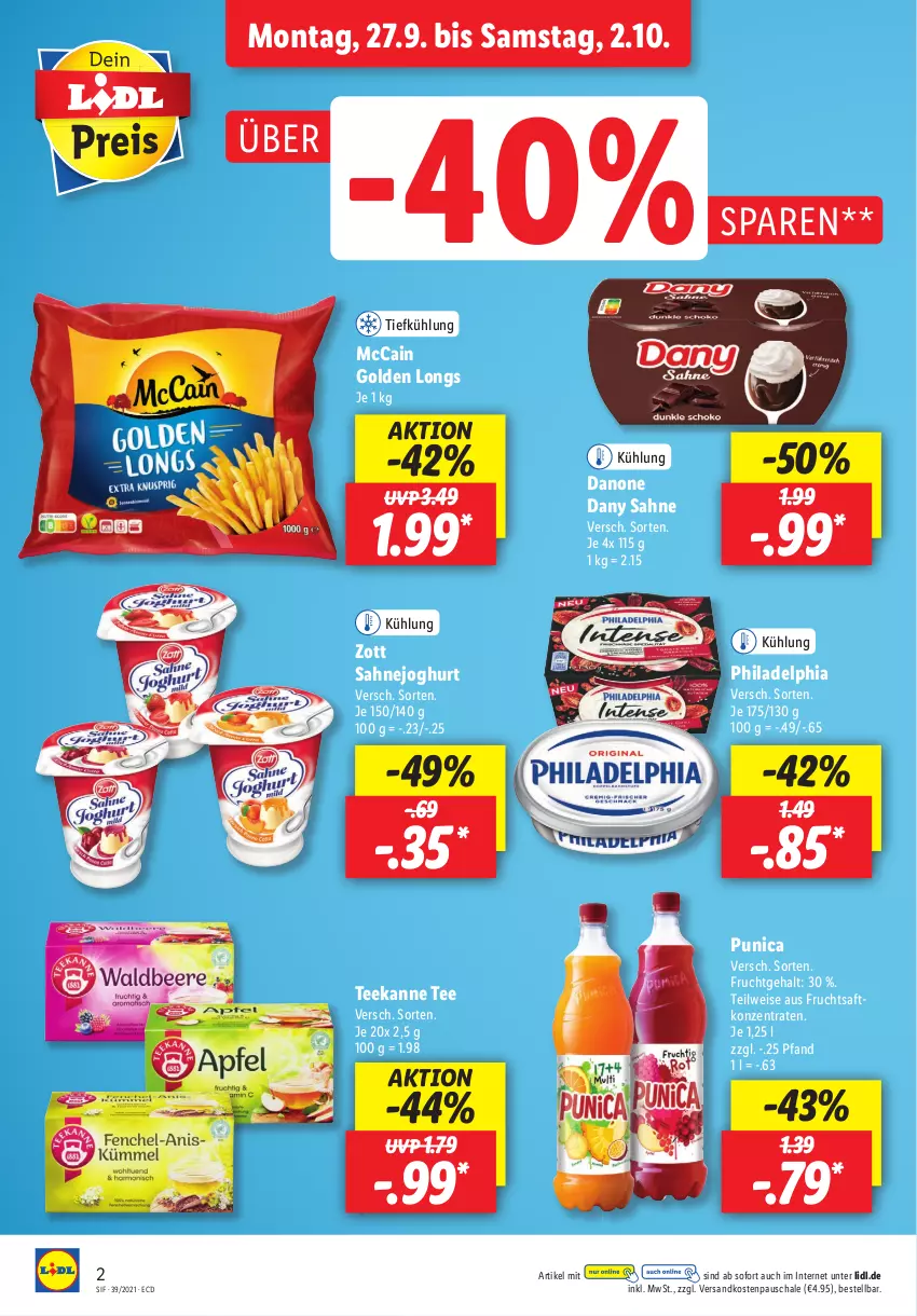 Aktueller Prospekt Lidl - Sonderprospekt - von 27.09 bis 02.10.2021 - strona 2