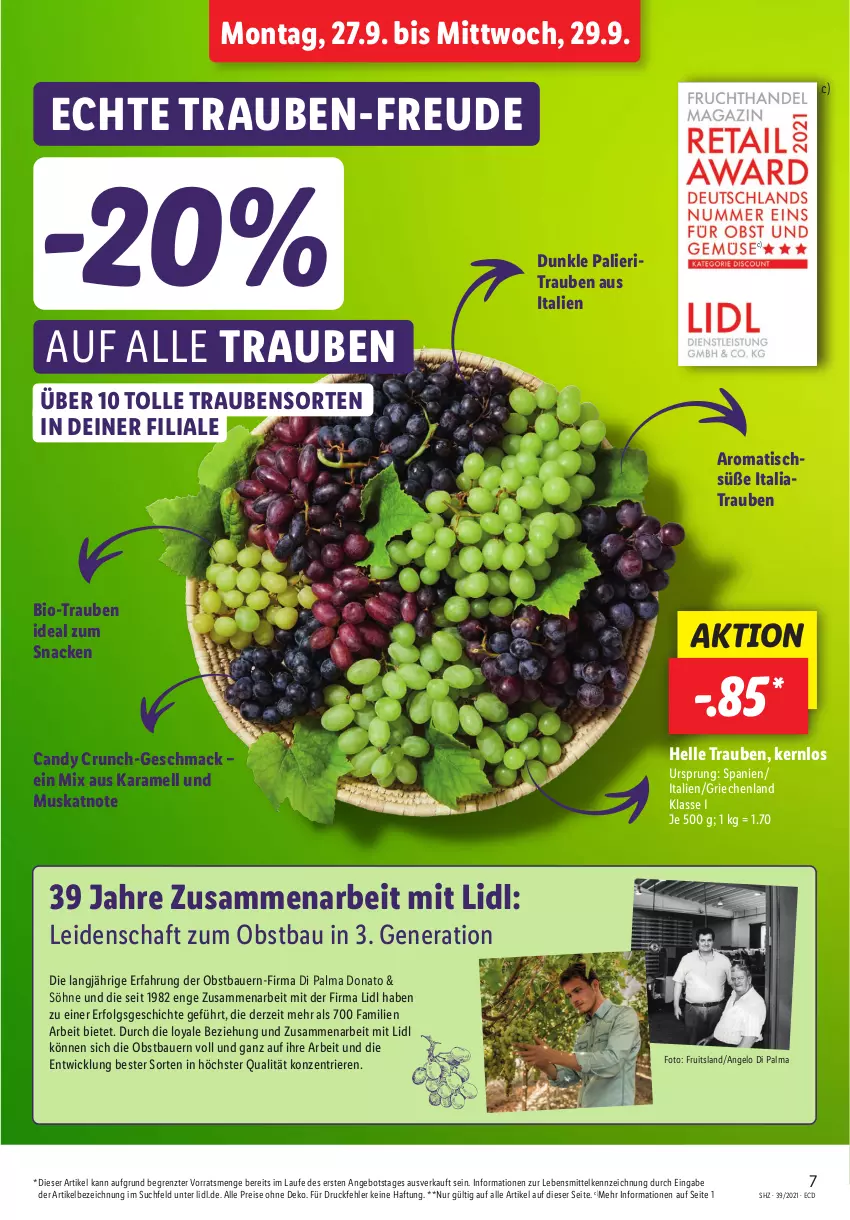 Aktueller Prospekt Lidl - Sonderprospekt - von 27.09 bis 02.10.2021 - strona 7