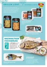 Gazetka promocyjna Lidl - Grillen-Magazin - Gazetka - ważna od 25.09 do 25.09.2022 - strona 18 - produkty: Dorade, eis, elle, fisch, Fisch und Meeresfrüchte, forelle, früchte, garnelen, gewürz, grill, küche, lachs, Liege, mac, meeresfrüchte, Meister, nuss, reis, rel, Schal, Schale, schwein, Ti, Tiere, wein